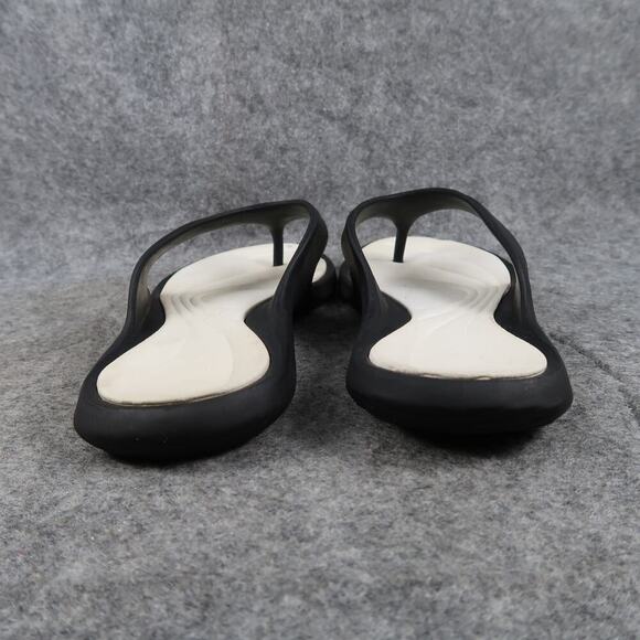 Grendene Shoes Womens 39 Sandals Casual Flip Flop Slip On Thong Black Flats - Picture 4 of 10